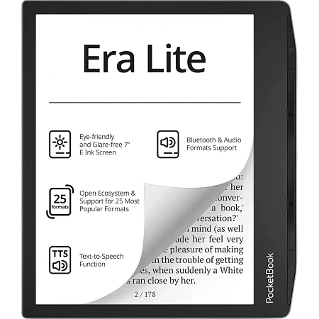 Электронная книга PocketBook 710 Era Lite, Stone Green, acer,asus,lenovo,hp,dell,планшеты,чехол для планшета, подставка для ноутбука, зарядка для ноутбука Электронная книга PocketBook 710 Era Lite, Stone Green, acer,asus,lenovo,hp,dell,планшеты,чехол для планшета, подставка для ноутбука, зарядка для ноутбука