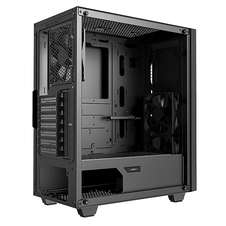 Case ATX GAMEMAX Fortress TG, w/o PSU, 0.5mm, 3x120mm fans, PWM Hub, Tempered Glass, Dust Filter, 1x