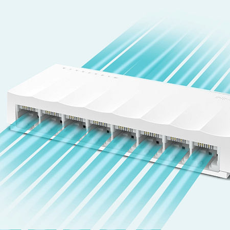 .8-port 10/100Mbps Desktop Switch TP-LINK LiteWave "LS1008", Plastic Case .8-port 10/100Mbps Desktop Switch TP-LINK LiteWave "LS1008", Plastic Case