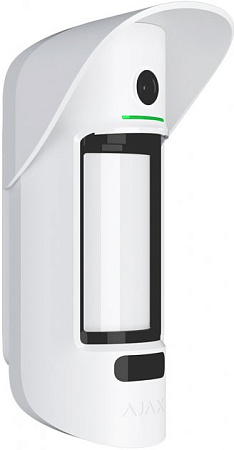 Ajax Outdoor Wireless Security Motion Detector "MotionCam Outdoor", White, Photo Ajax Outdoor Wireless Security Motion Detector "MotionCam Outdoor", White, Photo