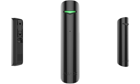 Ajax Wireless Security Glass Breaking Detector "GlassProtect", Black Ajax Wireless Security Glass Breaking Detector "GlassProtect", Black