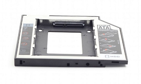 Laptop DVD slot adapter for 2.5'' drive, 12.7 mm heigh, Gembird, MF-95-02 Laptop DVD slot adapter for 2.5'' drive, 12.7 mm heigh, Gembird, MF-95-02