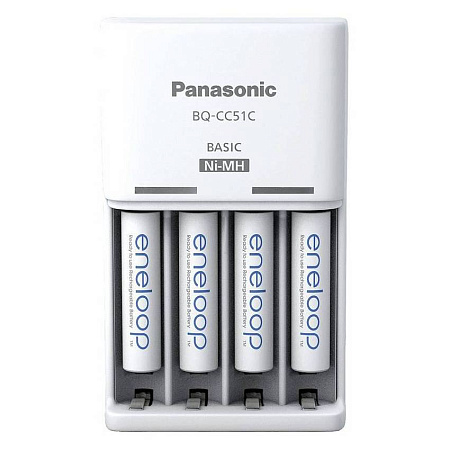 Зарядное устройство Panasonic BQ-CC51C, Белый