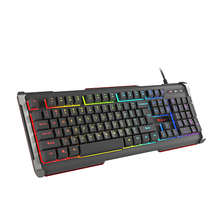 Genesis Keyboard Rhod 400, RGB, RU Layout, With RGB Backlight Genesis Keyboard Rhod 400, RGB, RU Layout, With RGB Backlight