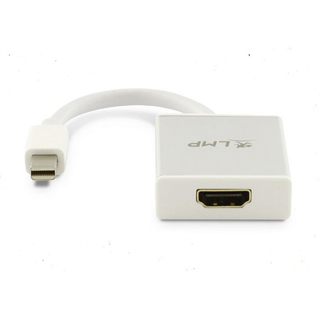 LMP Mini-DisplayPort & USB Audio to HDMI adapter, Mini-DP to HDMI monitor, HDTV, etc. LMP Mini-DisplayPort & USB Audio to HDMI adapter, Mini-DP to HDMI monitor, HDTV, etc.