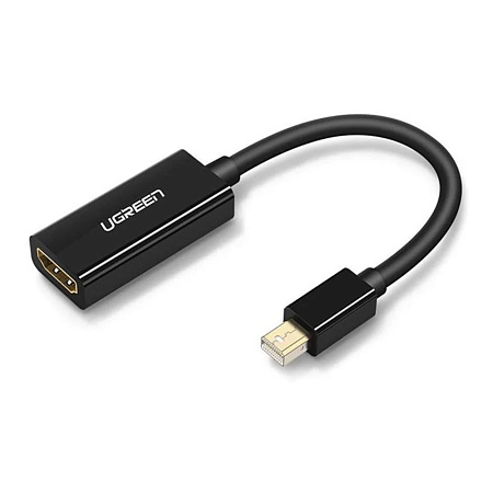 UGREEN Adapter MiniDp to HDMI 4K*2K@60Hz 0.15M MD112, Black UGREEN Adapter MiniDp to HDMI 4K*2K@60Hz 0.15M MD112, Black