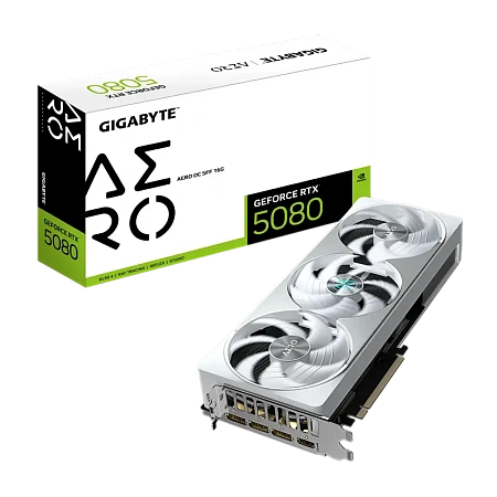 Видеокарта Gigabyte GV-N5080AERO OC-16GD, 16 ГБ GDDR7 256бит,процессоры ,оперативная память, ssd, M2, hdd, кейсы Видеокарта Gigabyte GV-N5080AERO OC-16GD, 16 ГБ GDDR7 256бит,процессоры ,оперативная память, ssd, M2, hdd, кейсы