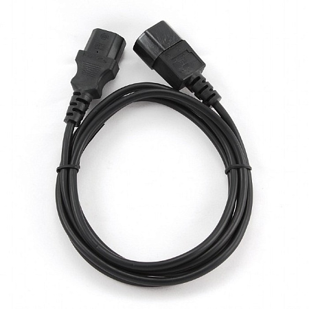 Удлинительный шнур питания Cablexpert PC-189, 1.8 м, Чёрный