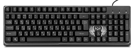 Gaming Keyboard SVEN KB-G8000, Fn keys, Backlight, WinLock, 1.8m, USB, EN/RU, Black Gaming Keyboard SVEN KB-G8000, Fn keys, Backlight, WinLock, 1.8m, USB, EN/RU, Black