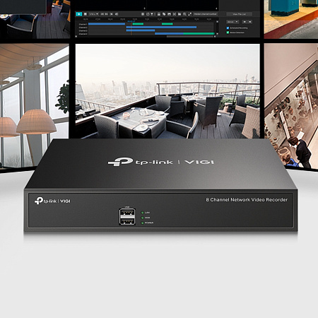 TP-Link 8 Channel Network Video Recorder "VIGI NVR1008H", 1xSATA up to 16TB TP-Link 8 Channel Network Video Recorder "VIGI NVR1008H", 1xSATA up to 16TB