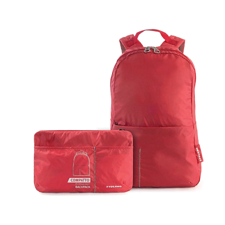 Tucano Travel Backpack Packable Compatto, Red Tucano Travel Backpack Packable Compatto, Red