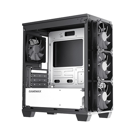 Case mATX GAMEMAX Aero Mini, w/o PSU, 0.6mm, 4x120mm ARGB, ARGB Hub, Front Mesh, Tempered Glass, DF, Case mATX GAMEMAX Aero Mini, w/o PSU, 0.6mm, 4x120mm ARGB, ARGB Hub, Front Mesh, Tempered Glass, DF,