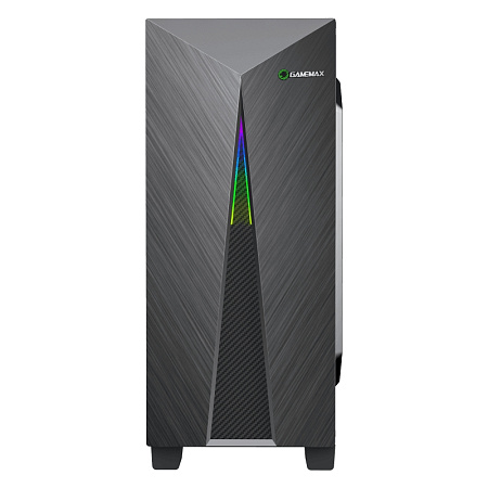 Case ATX GAMEMAX Nova N6, w/o PSU, 0.5mm, 1x120mm ARGB, ARGB LED strip, Tempered Glass, 1xUSB3.0, 1x