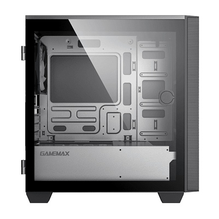 Case mATX GAMEMAX Aero Mini, w/o PSU, 0.6mm, 4x120mm ARGB, ARGB Hub, Front Mesh, Tempered Glass, DF, Case mATX GAMEMAX Aero Mini, w/o PSU, 0.6mm, 4x120mm ARGB, ARGB Hub, Front Mesh, Tempered Glass, DF,