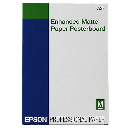 Фото бумага Epson Enhanced Matte Posterboard, A3+