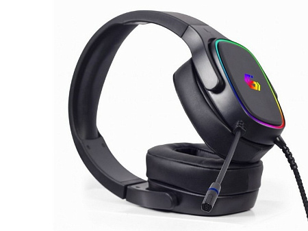 Gaming Headset GMB GHS-SANPO-S3, 50mm driver, 20-20kHz, 32 Ohm, 105db, 370g., Virtual 7.1, RGB, 2,2 Gaming Headset GMB GHS-SANPO-S3, 50mm driver, 20-20kHz, 32 Ohm, 105db, 370g., Virtual 7.1, RGB, 2,2