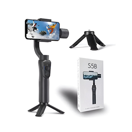 3-Axis Smartphone Gimbal Stabilizer Model S5B, Dark Grey 3-Axis Smartphone Gimbal Stabilizer Model S5B, Dark Grey