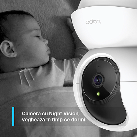 TP-Link Indoor TAPO C210, 3Mpix, Pan/Tilt Home Security Wi-Fi Camera TP-Link Indoor TAPO C210, 3Mpix, Pan/Tilt Home Security Wi-Fi Camera