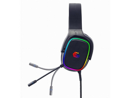 Gaming Headset GMB GHS-SANPO-S3, 50mm driver, 20-20kHz, 32 Ohm, 105db, 370g., Virtual 7.1, RGB, 2,2 Gaming Headset GMB GHS-SANPO-S3, 50mm driver, 20-20kHz, 32 Ohm, 105db, 370g., Virtual 7.1, RGB, 2,2