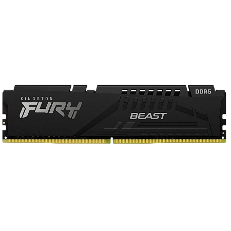.32GB DDR5-6000MHz  Kingston FURY Beast   (KF560C36BBE-32), CL36-38-38, 1.35V, Intel XMP 3.0, Black