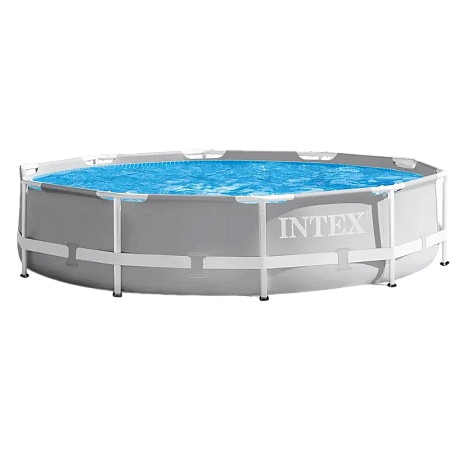 Каркасный бассейн Intex, 12706л, Серый, 26720 Каркасный бассейн Intex, 12706л, Серый, 26720