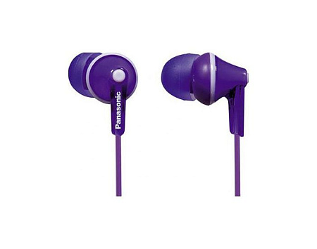 Earphones Panasonic RP-HJE125E-V Violet, w/o Mic, 1 x mini-jack 3.5mm Earphones Panasonic RP-HJE125E-V Violet, w/o Mic, 1 x mini-jack 3.5mm