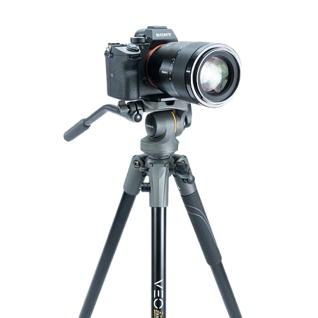 Штатив для фото и видеокамер Vanguard VEO2 PRO 233AV, Видеоголовка, Серый
