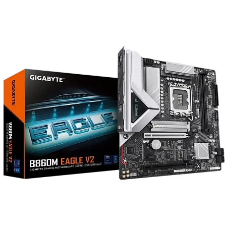 Материнская плата Gigabyte B860M EAGLE V2, LGA1851, AMD B860, Micro-ATX Материнская плата Gigabyte B860M EAGLE V2, LGA1851, AMD B860, Micro-ATX