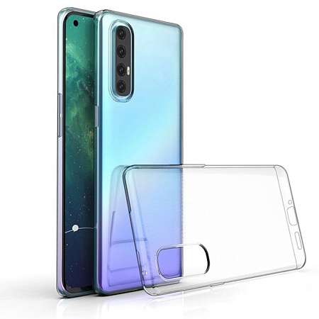 Helmet Case TPU Soft Oppo Reno 3 Pro, Clear Helmet Case TPU Soft Oppo Reno 3 Pro, Clear
