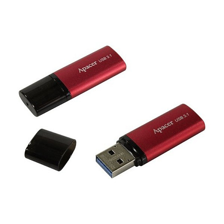 32GB USB3.1 Flash Drive Apacer "AH25B", Red, Matte Metal Shell, Classic Cap (AP32GAH25BR-1) 32GB USB3.1 Flash Drive Apacer "AH25B", Red, Matte Metal Shell, Classic Cap (AP32GAH25BR-1)