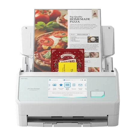 Потоковый Сканер Ricoh ScanSnap iX2500, A4, Белый
