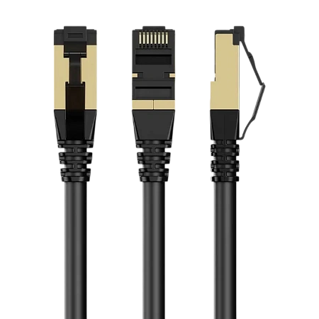 Патч-корд Cablexpert PP8-LSZHCU-BK-1.5M, Cat8 S/FTP, 1,5м, Черный Патч-корд Cablexpert PP8-LSZHCU-BK-1.5M, Cat8 S/FTP, 1,5м, Черный