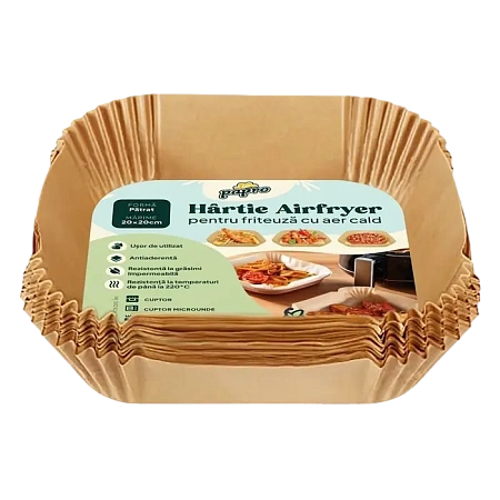 Бумага для выпечки Papro Square Air Fryer Paper, Бежевый Бумага для выпечки Papro Square Air Fryer Paper, Бежевый