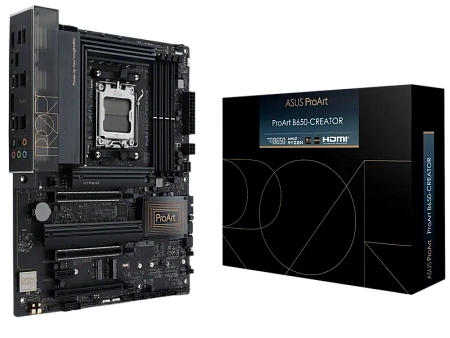 Материнская плата ASUS PROART B650-CREATOR, AM5, AMD B650, ATX Материнская плата ASUS PROART B650-CREATOR, AM5, AMD B650, ATX