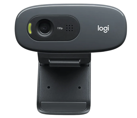 Camera Logitech C270, 720p, 0.9/3 MP, FoV: 60°, Fixed focus, Mono mic, 1.5m Camera Logitech C270, 720p, 0.9/3 MP, FoV: 60°, Fixed focus, Mono mic, 1.5m