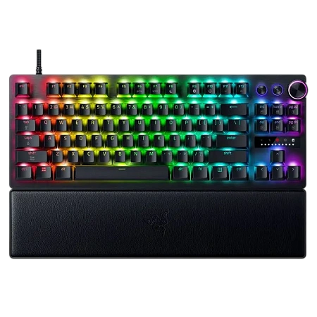 Клавиатура Razer Huntsman V3 Pro TKL 8KHz, Проводное, Чёрный