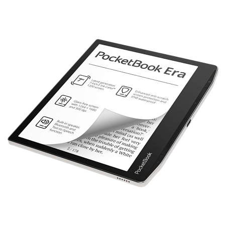 Электронная книга PocketBook 700 Era, Чёрный | Серебристый