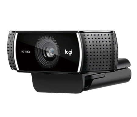 Camera Logitech C922 Pro, 1080p/30 fps, 3/15 MP, FoV: 78°, Zoom:1.2x, Autofocus, Stereo mic, 1.5m