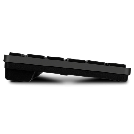 Wireless Keyboard SVEN KB-E5300W, Fn keys, 5 shortcut keys, Battery indicator., 2xAAA, 2.4Ghz, EN/RU