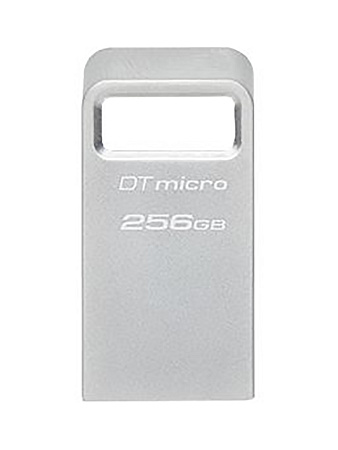 256GB USB3.2 Flash Drive Kingston DataTravaler Micro (DTMC3G2/256GB), Premium Metal Case (R:200MB/s) 256GB USB3.2 Flash Drive Kingston DataTravaler Micro (DTMC3G2/256GB), Premium Metal Case (R:200MB/s)