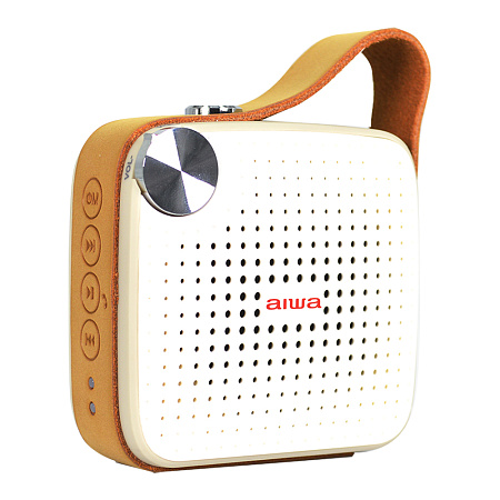Aiwa Portable Bluetooth Speaker Square BS-100GY Aiwa Portable Bluetooth Speaker Square BS-100GY