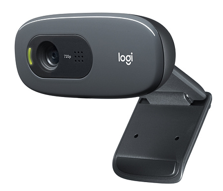 Camera Logitech C270, 720p, 0.9/3 MP, FoV: 60°, Fixed focus, Mono mic, 1.5m Camera Logitech C270, 720p, 0.9/3 MP, FoV: 60°, Fixed focus, Mono mic, 1.5m