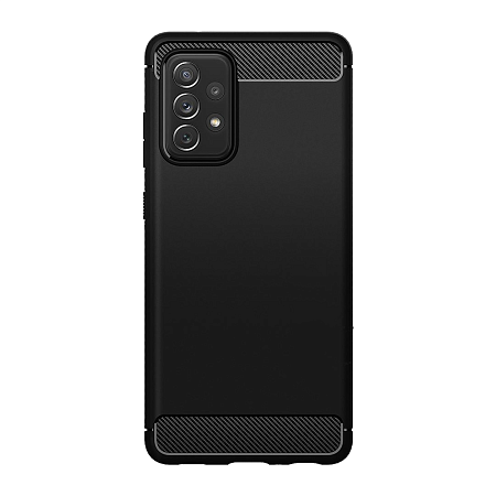 Helmet Case Carbon Samsung A72, Black Helmet Case Carbon Samsung A72, Black