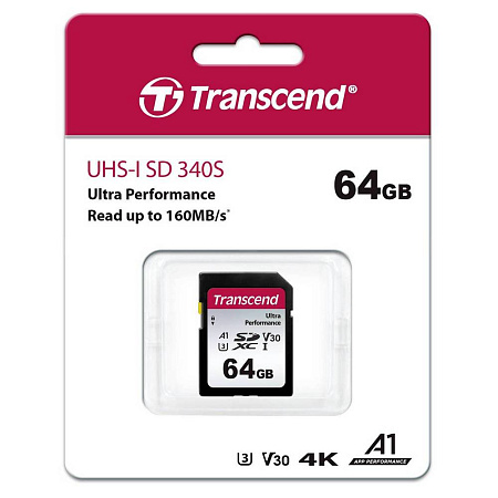..64GB SDXC Card (Class 10) UHS-I , U3, Transcend 340S "TS64GSDC340S" (R/W:160/50MB/s) ..64GB SDXC Card (Class 10) UHS-I , U3, Transcend 340S "TS64GSDC340S" (R/W:160/50MB/s)