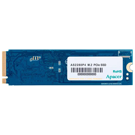 .M.2 NVMe SSD 512GB Apacer AS2280P4 [PCIe 3.0 x4, R/W:2100/1500MB/s, 300K/420K IOPS, 400TBW, 3D .M.2 NVMe SSD 512GB Apacer AS2280P4 [PCIe 3.0 x4, R/W:2100/1500MB/s, 300K/420K IOPS, 400TBW, 3D