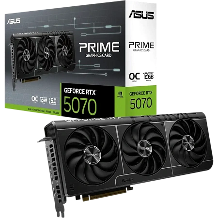 Видеокарта ASUS PRIME-RTX5070-O12G, 12ГБ GDDR7 192бит,процессоры ,оперативная память, ssd, M2, hdd, кейсы Видеокарта ASUS PRIME-RTX5070-O12G, 12ГБ GDDR7 192бит,процессоры ,оперативная память, ssd, M2, hdd, кейсы