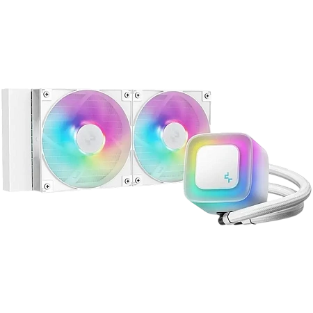 Кулер для процессора Deepcool LE240 WH V2 Кулер для процессора Deepcool LE240 WH V2