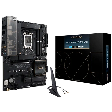 Материнская плата ASUS B760-CREATOR WIFI, LGA1700, Intel B760, ATX Материнская плата ASUS B760-CREATOR WIFI, LGA1700, Intel B760, ATX