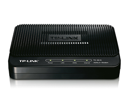 ADSL Modem TP-LINK "TD-8616",1xEthernet port, ADSL/ADSL2/ADSL2+, Splitter, Annex A ADSL Modem TP-LINK "TD-8616",1xEthernet port, ADSL/ADSL2/ADSL2+, Splitter, Annex A