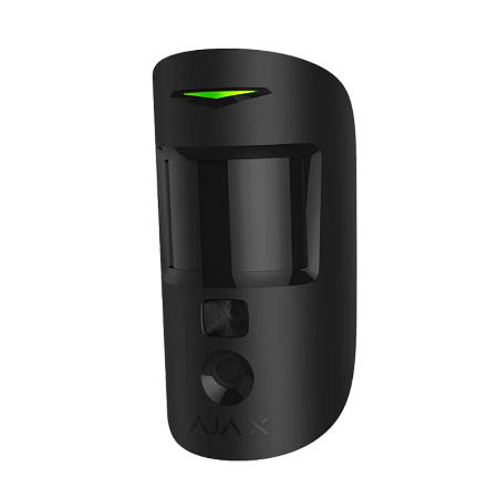 Ajax Wireless Security Motion Detector with Photo "MotionCam", Black Ajax Wireless Security Motion Detector with Photo "MotionCam", Black